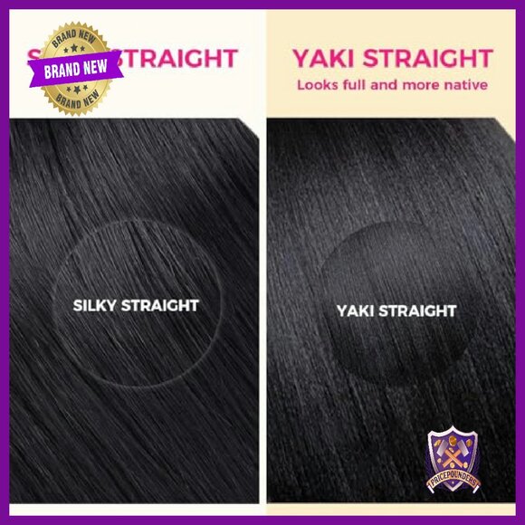 14 Inch Seamless Clip-In Human Hair Extensions 7Pcs 110g Straight - Picture 6 of 7